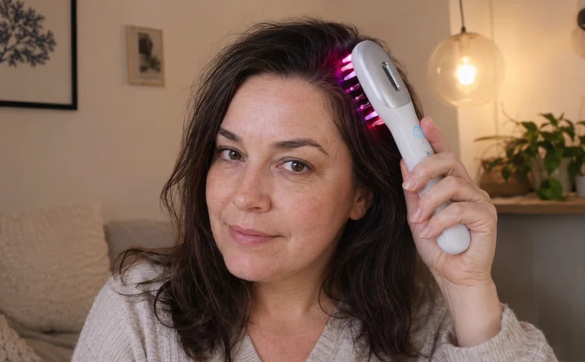 Person using the Scalp Society wand