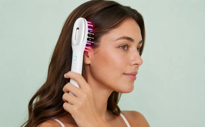 Person using the Scalp Society wand