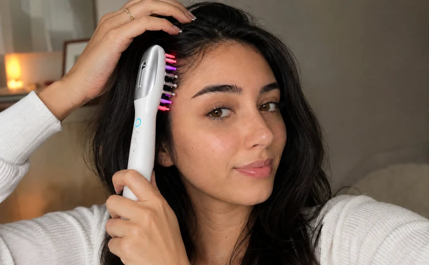 Person using the Scalp Society wand