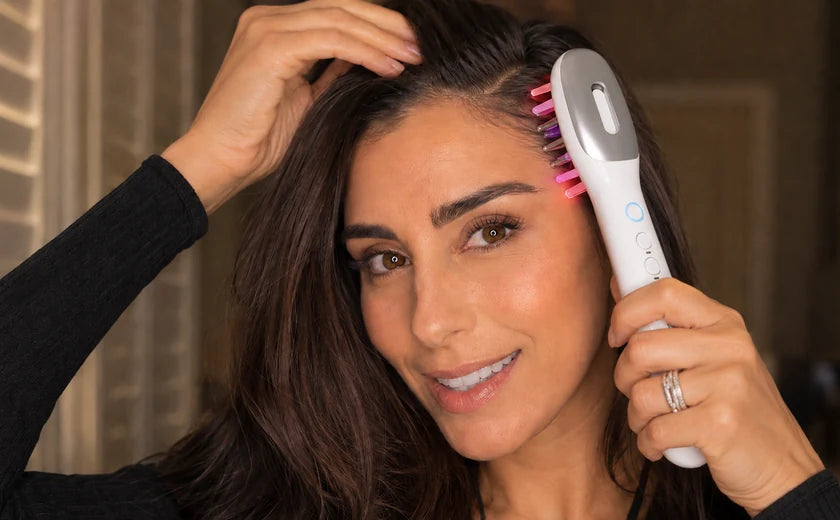 Person using the Scalp Society wand