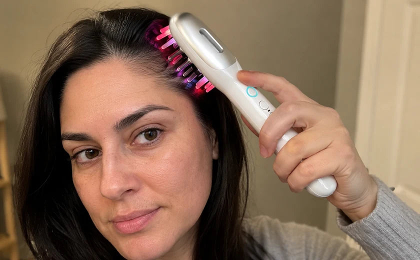 Person using the Scalp Society wand